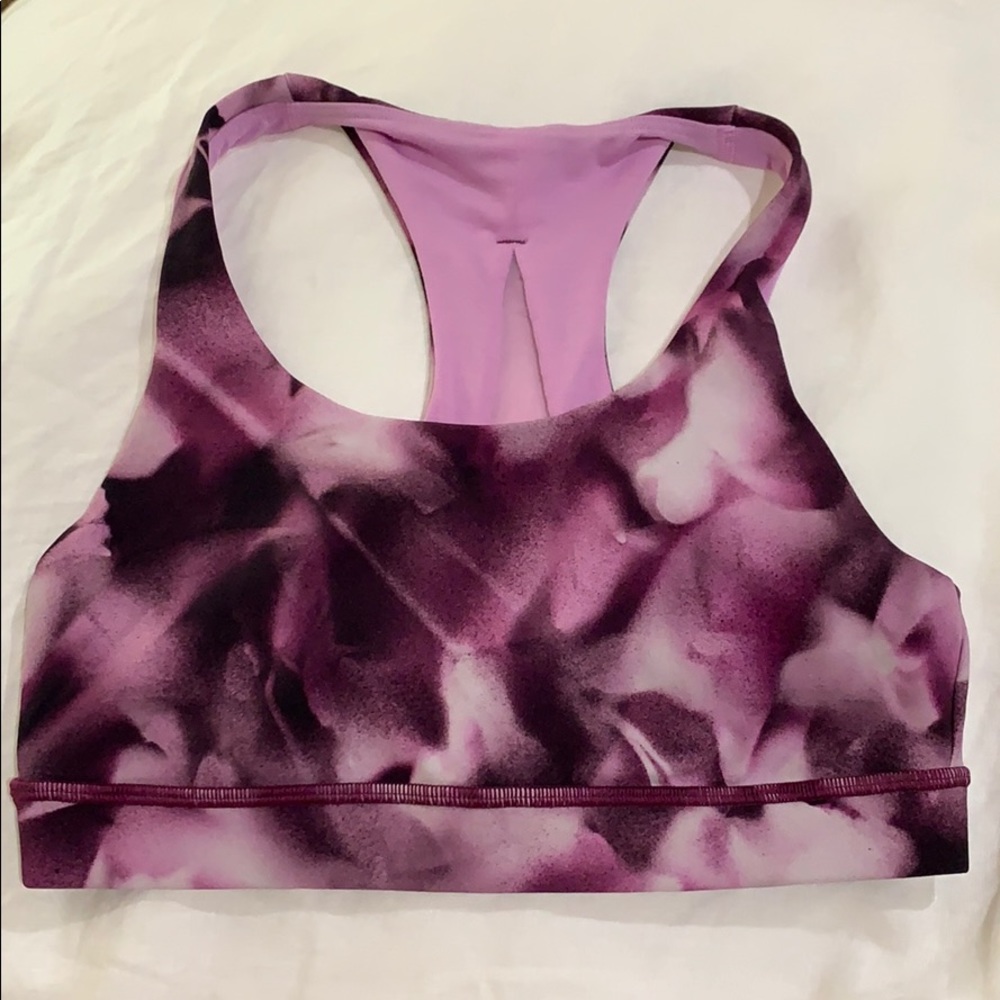 Purple Lululemon Sports Bra